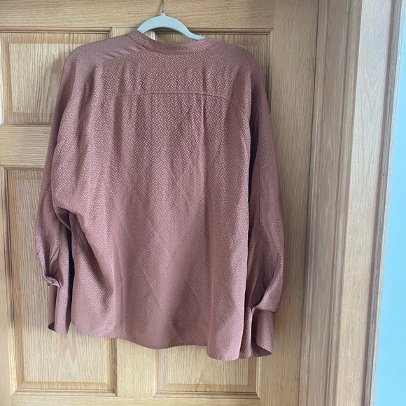 Vince Long Sleeve Silk Blouse - Picture 4 of 5